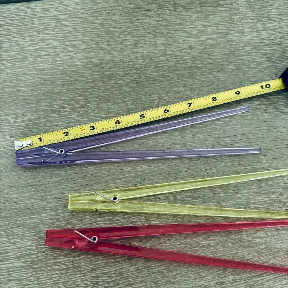Plastic Reusable Hinged Chopsticks Lot